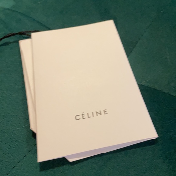 Celine Tri-Fold Clutch in chain smooth leather - Picture 7 of 7